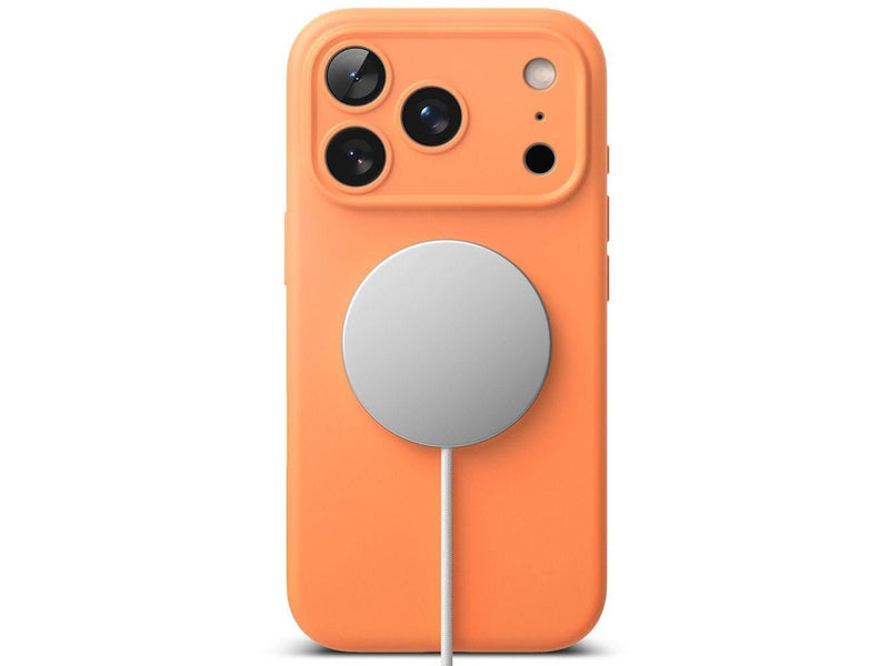 Ringke Silicone Magnetic MagSafe Case for iPhone 17 Pro Max - Orange
