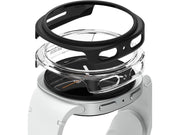 Ringke Slim 2-pack Case for Samsung Galaxy Watch 8 44mm - Clear-Black Matte