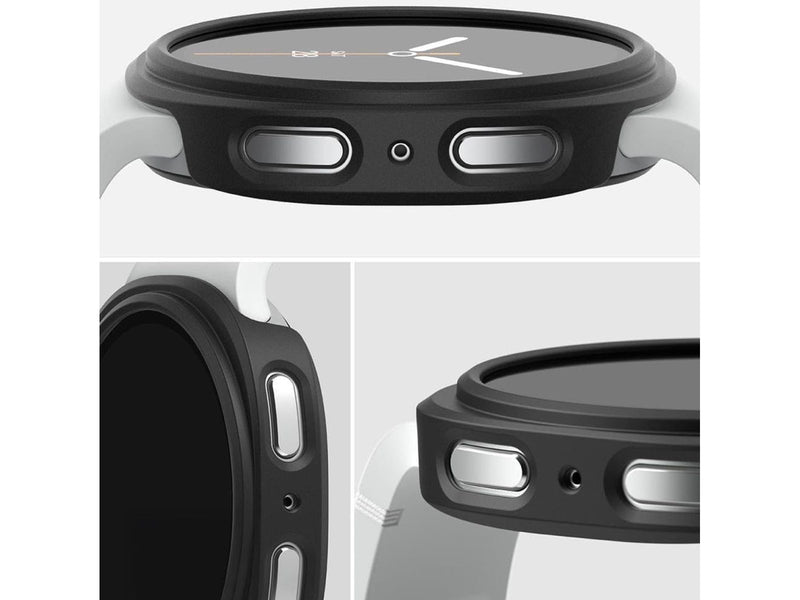 Ringke Slim 2-pack Case for Samsung Galaxy Watch 8 44mm - Clear-Black Matte