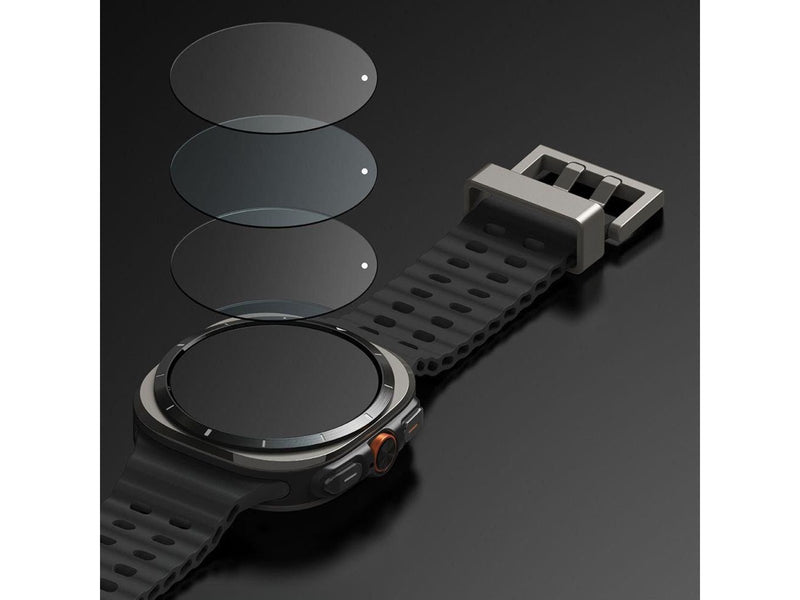 Ringke Slim & Tempered Glass Case+Glass Set for Samsung Galaxy Watch Ultra 47mm - Transparent