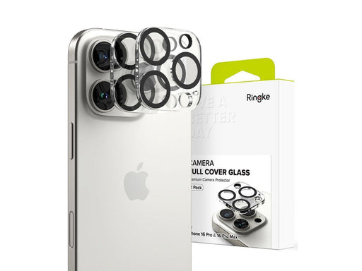 Ringke Tempered Glass on Camera  Camera Protector 2-pack for iPhone 16 Pro / 16 Pro Max