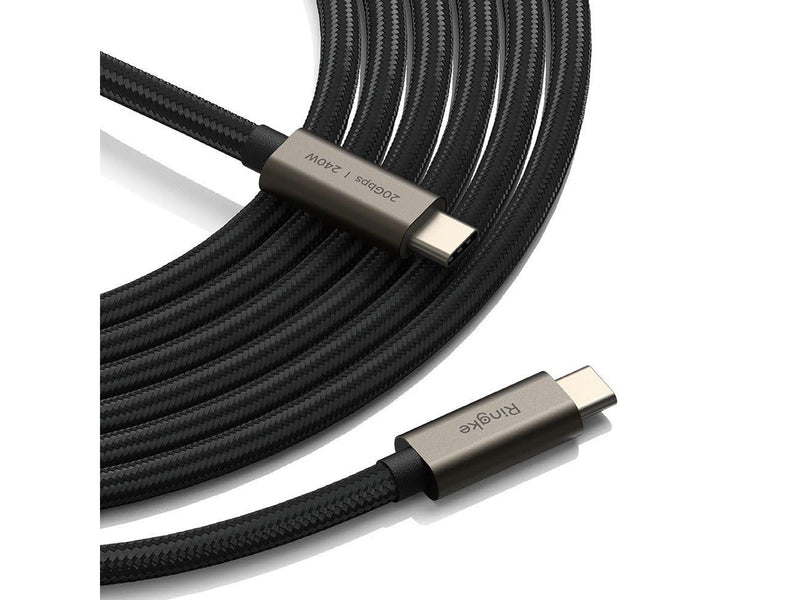 Ringke USB-C 3.2 Gen. PD240W Cable 100cm - Black