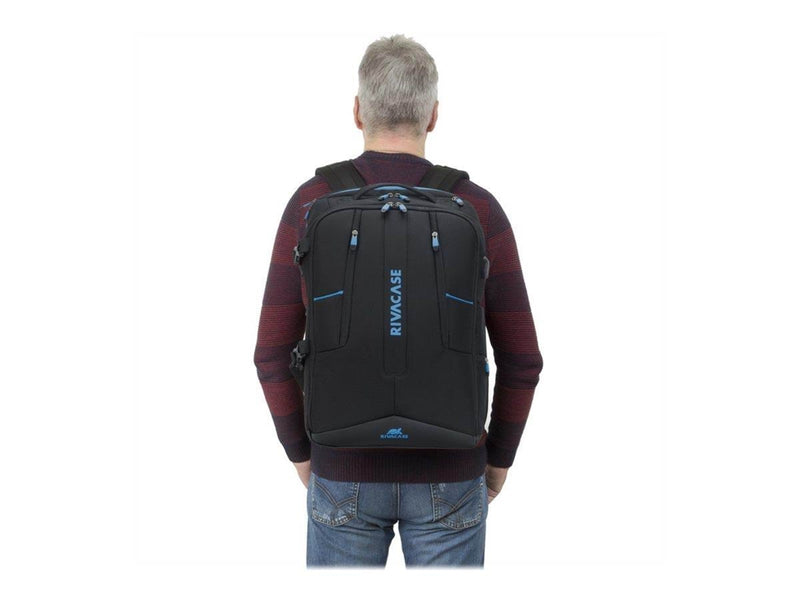 RivaCase 7860 Gaming Backpack 17.3  black