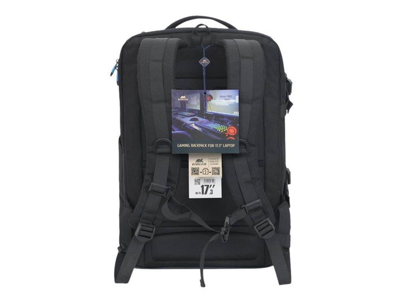 RivaCase 7860 Gaming Backpack 17.3  black