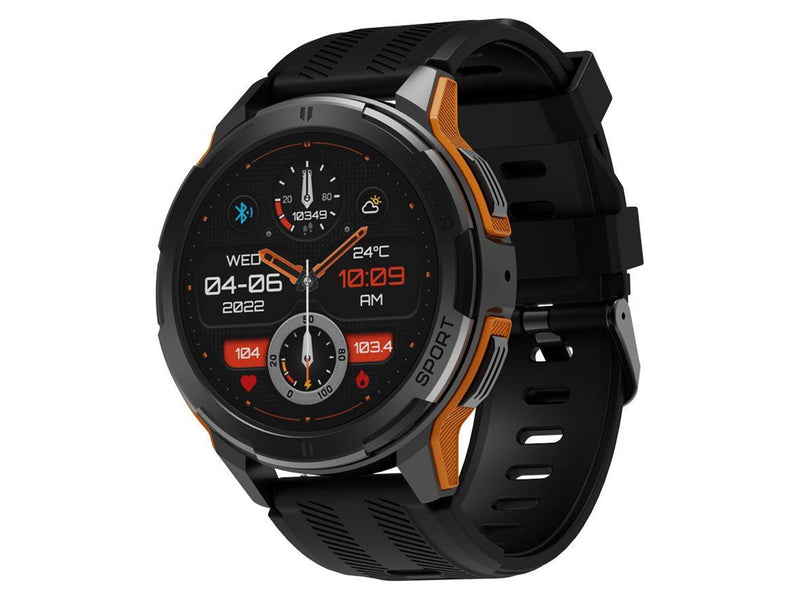 Riversong Motive 8C 1.43" AMOLED Smartwatch Black