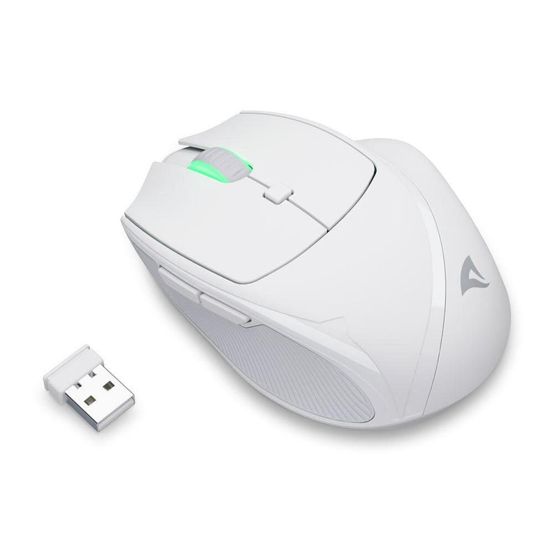 Sharkoon OfficePal M25W kabellose Gaming-Maus, weiß