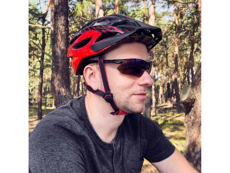 Rockbros 10003 Polarized Cycling Glasses - Black