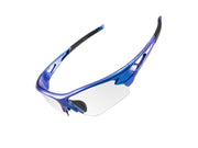 Rockbros 10069 photochromic UV400 cycling glasses - blue