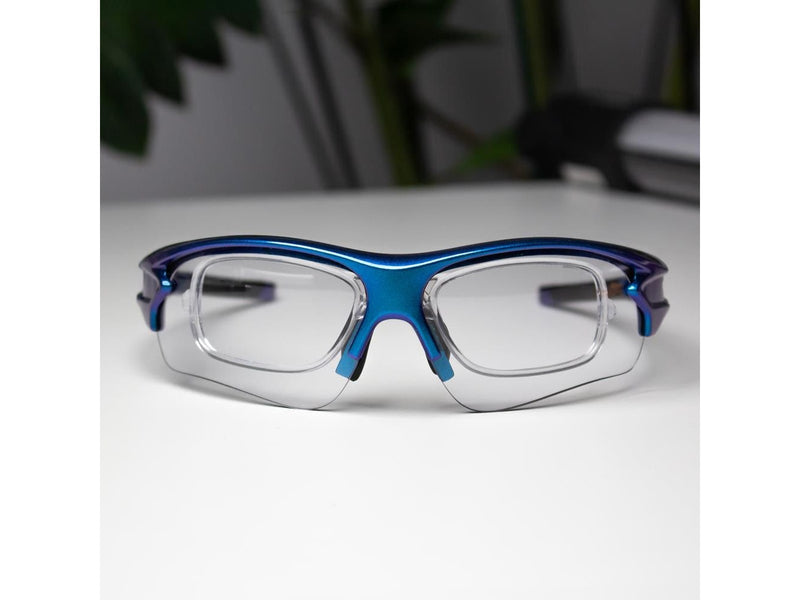 Rockbros 10069 photochromic UV400 cycling glasses - blue