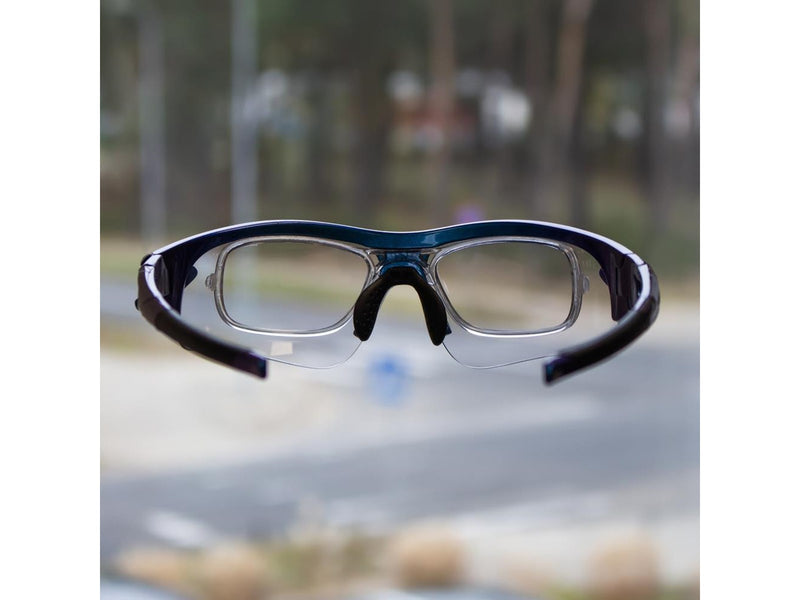 Rockbros 10069 photochromic UV400 cycling glasses - blue