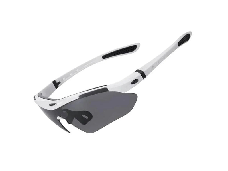 Rockbros 10142 photochromic UV400 cycling glasses - white