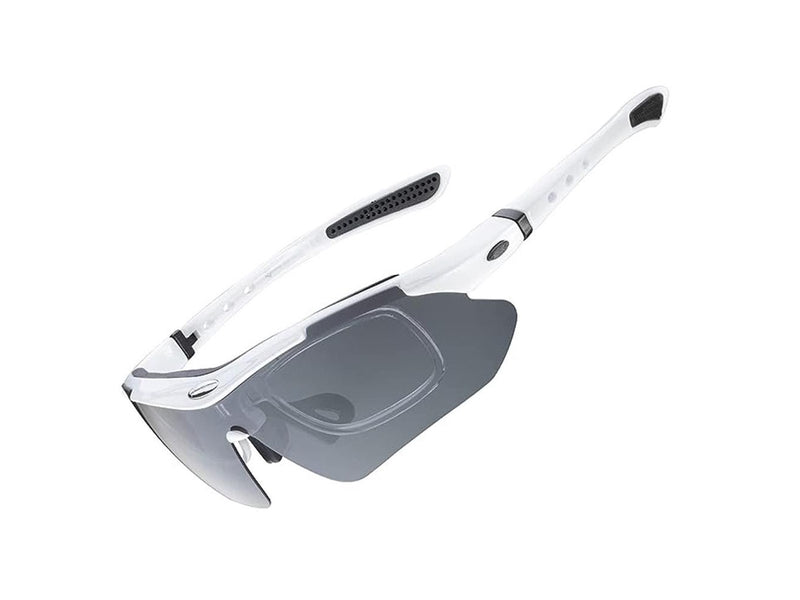 Rockbros 10142 photochromic UV400 cycling glasses - white
