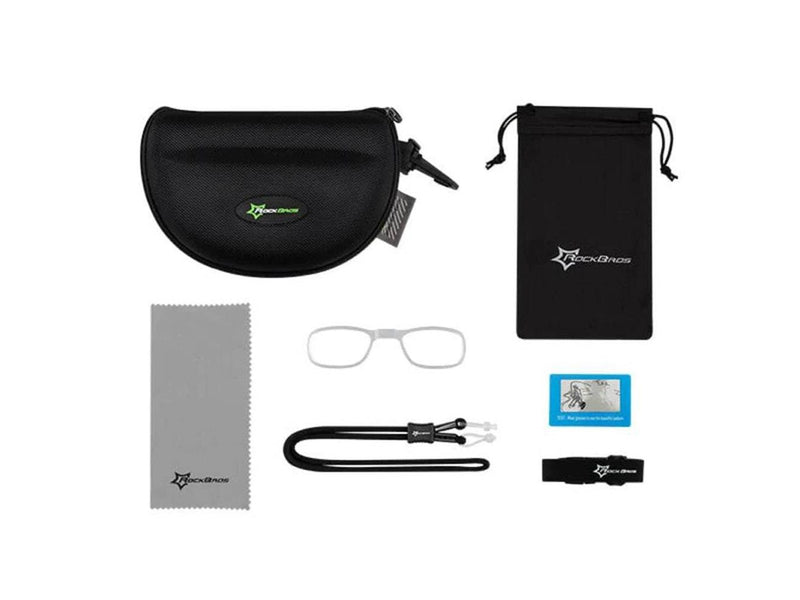 Rockbros 10142 photochromic UV400 cycling glasses - white