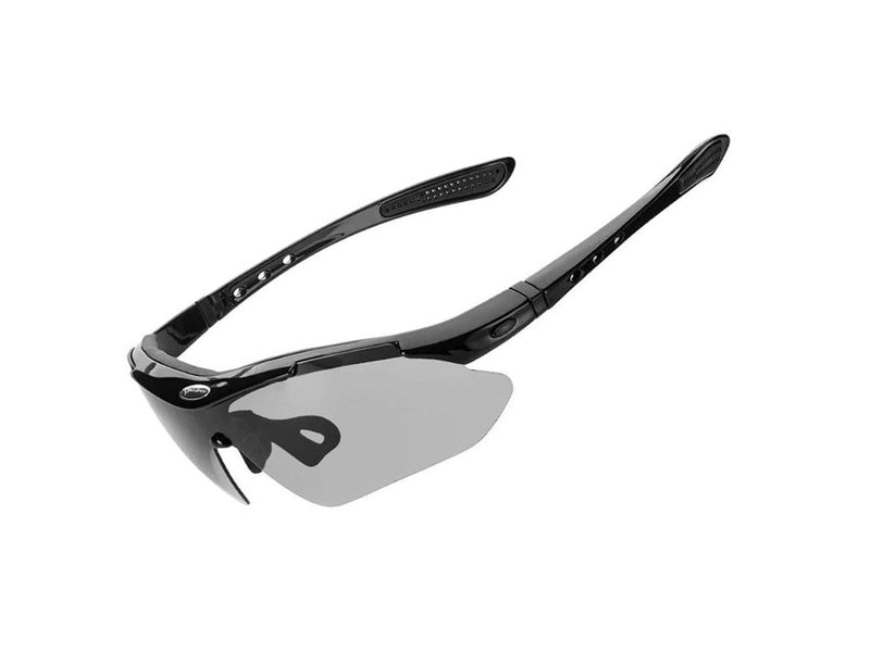 Rockbros 10143 photochromic UV400 cycling glasses - black