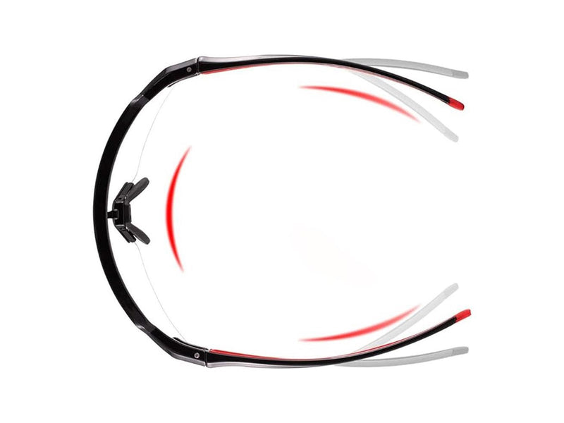 Rockbros 10173 Photochromic UV400 Cycling Glasses - Black and Red