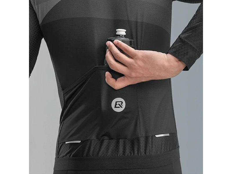 Rockbros 15120009002 Long Sleeve Cycling Jersey Spring/Summer M - Black