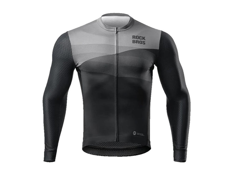 Rockbros 15120009003 Long Sleeve Cycling Jersey Spring/Summer L - Black