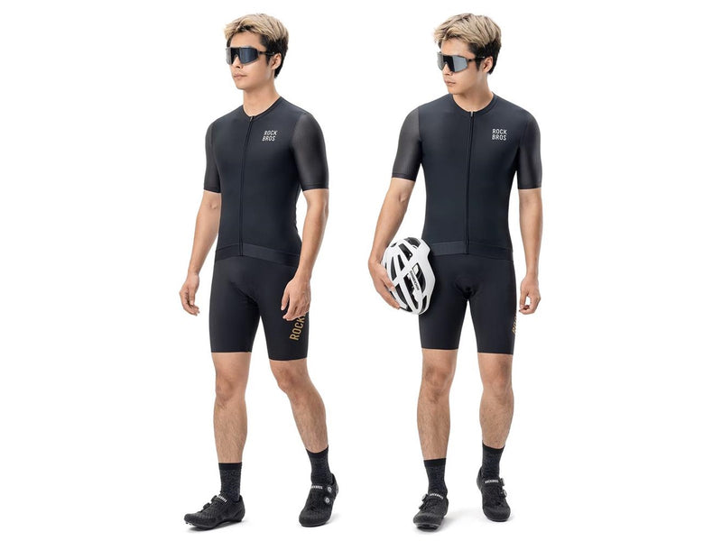 Rockbros 15200025 Short Sleeve Cycling Jersey Size XS - Black
