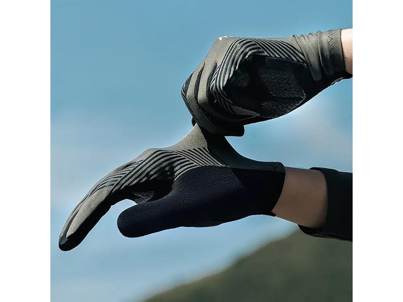 Rockbros 16110006003 shock-absorbing cycling gloves size L - green and black