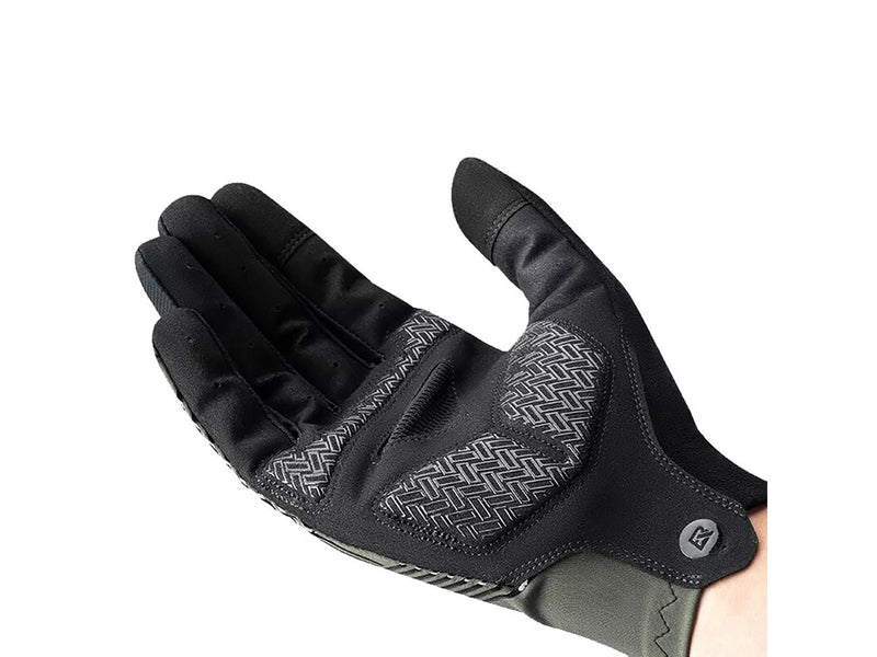 Rockbros 16110006003 shock-absorbing cycling gloves size L - green and black