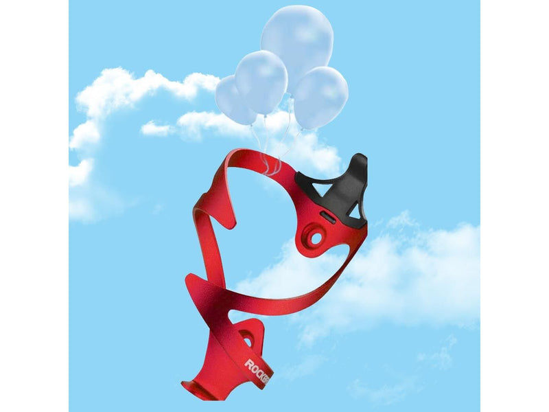 Rockbros 2017-11ARD Aluminum Bike Bottle Holder - Red