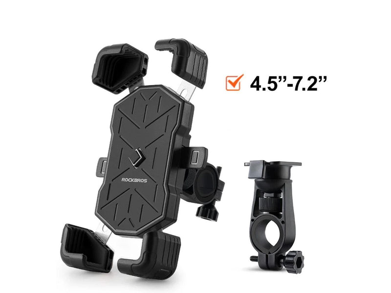Rockbros 25210030001 Handlebar Bike Phone Holder - Black