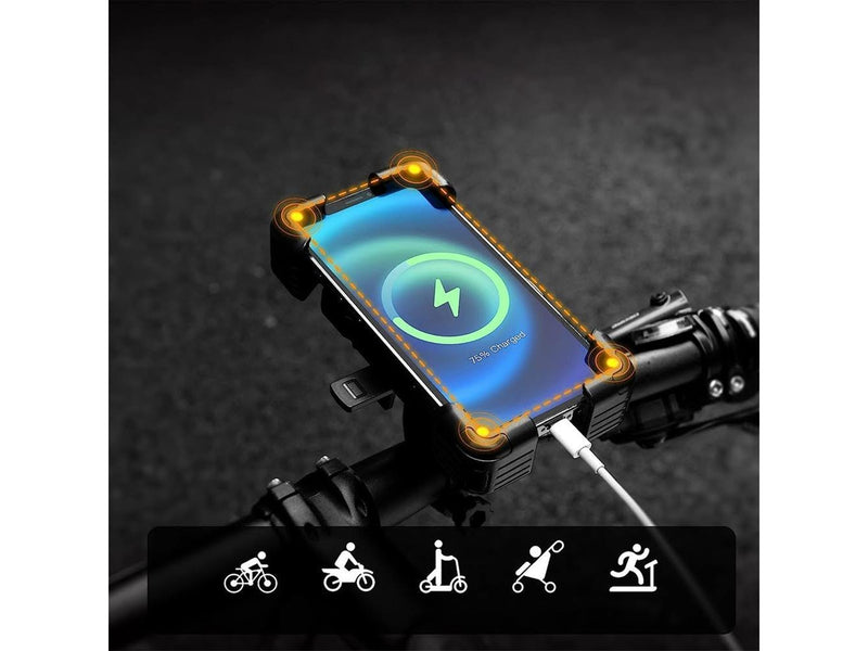 Rockbros 25210030001 Handlebar Bike Phone Holder - Black *DEMO*