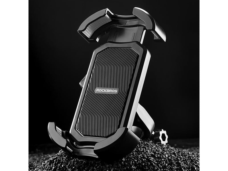 Rockbros 25210032005 Motorcycle Phone Holder for Mirror - Black