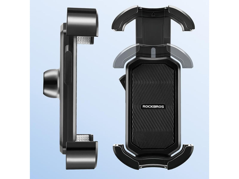 Rockbros 25210032005 Motorcycle Phone Holder for Mirror - Black
