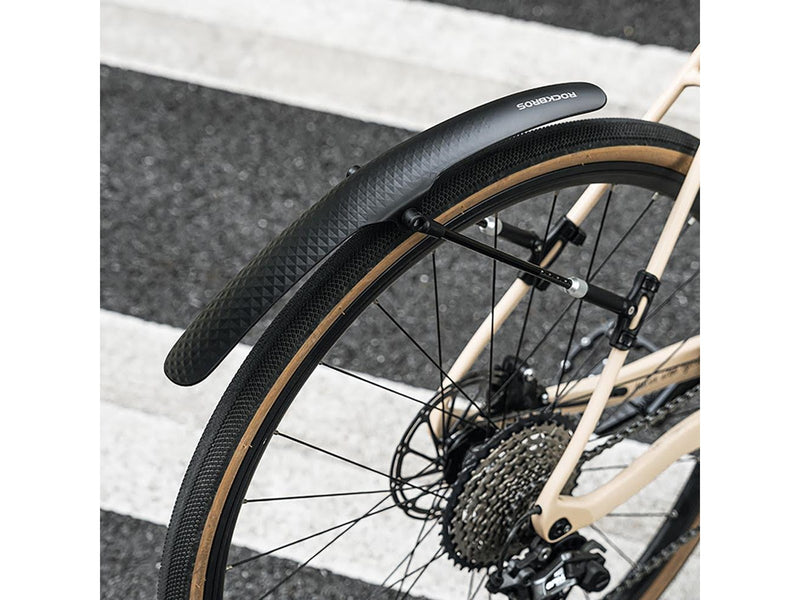 Rockbros 28210007001 bicycle fender universal adjustable - black