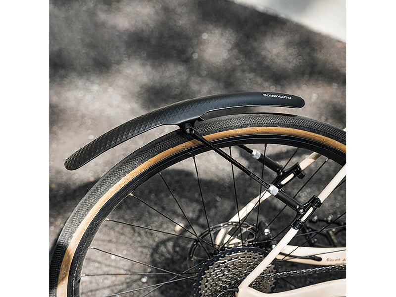 Rockbros 28210007001 bicycle fender universal adjustable - black