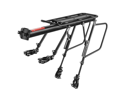 Rockbros 33210004001 bicycle rack with shelf - black