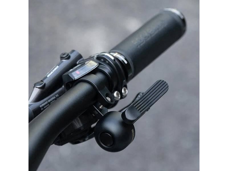 Rockbros 34210007001 bicycle bell for the left side of the handlebar - black