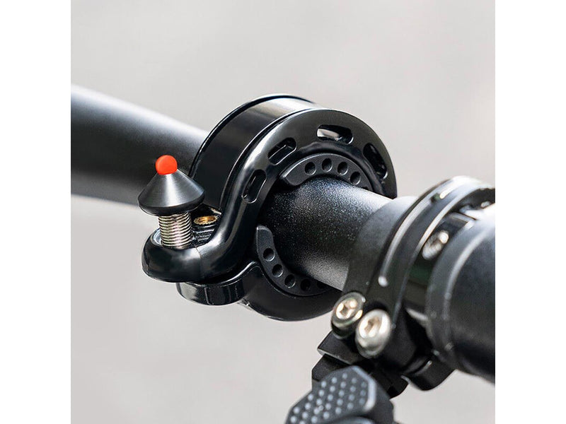 Rockbros 34210028001 Q-shaped bicycle bell - black