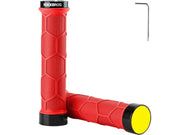 Rockbros 40720007002 bicycle grips with reflector - red