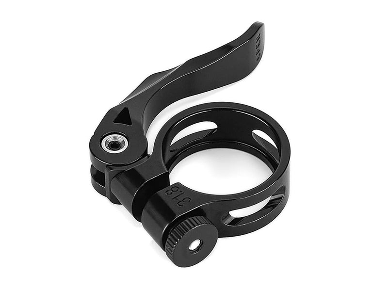 Rockbros 41210092001 bicycle seat clamp with quick release - black