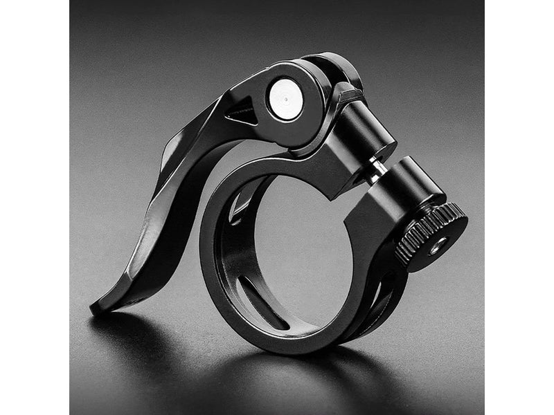 Rockbros 41210092001 bicycle seat clamp with quick release - black