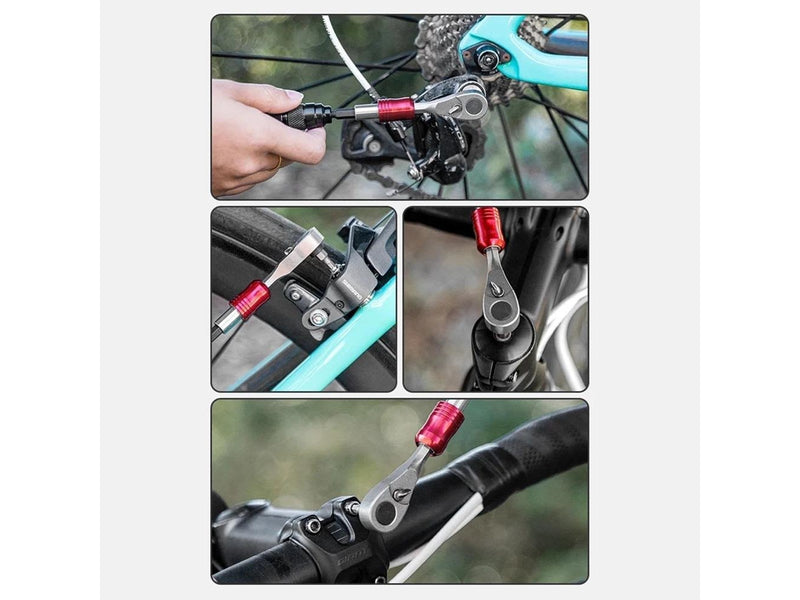 Rockbros 43210049001 bicycle repair kit - black