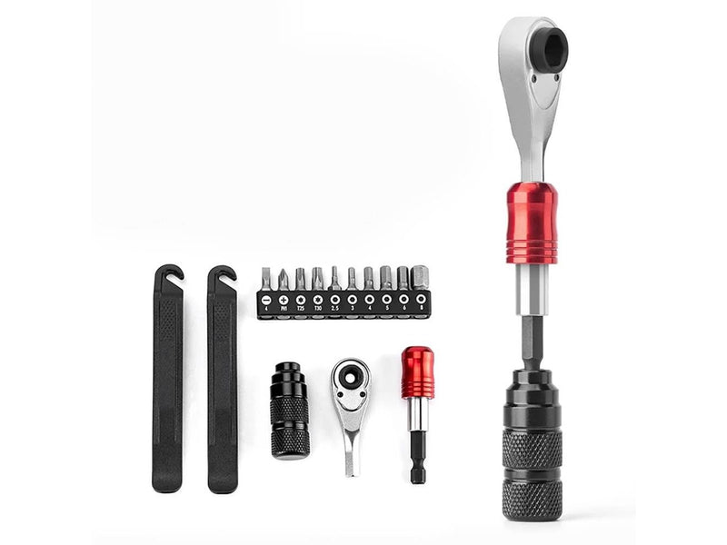 Rockbros 43210049001 bicycle repair kit - black