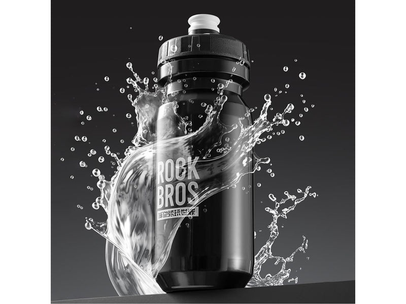 Rockbros 600 ml Bike Bottle - Black