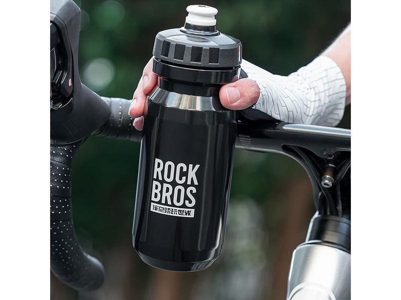 Rockbros 600 ml Bike Bottle - Black