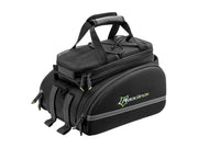 Rockbros A6-03BK bicycle bag for trunk 35 l with fold-out pockets - black