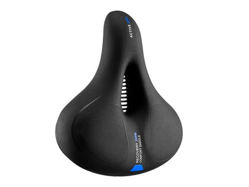 Rockbros AQ-6090B bicycle saddle - black and blue