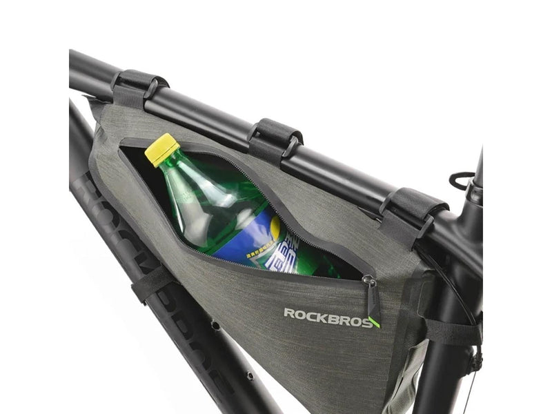 Rockbros AS-017 bicycle frame bag 5 l - dark green