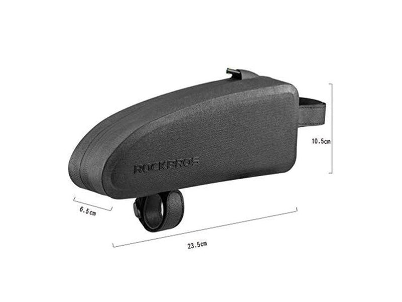 Rockbros AS-019-1 bicycle frame bag waterproof 1.6 l - black