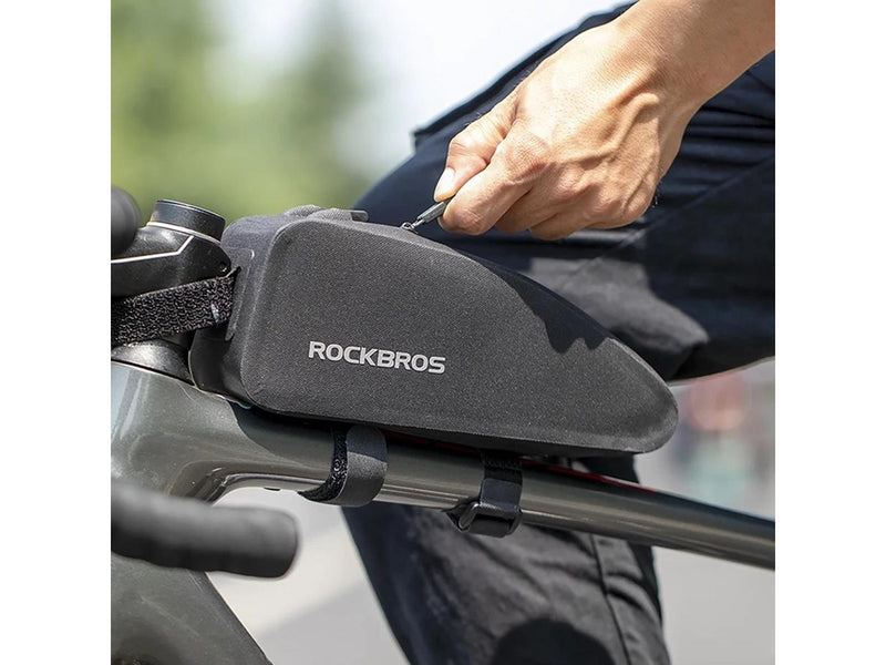 Rockbros AS-019 bicycle frame bag waterproof 1.5 l - black