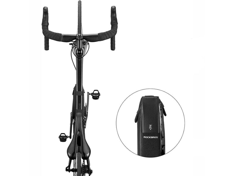 Rockbros B39-2 waterproof bicycle bag for frame - black