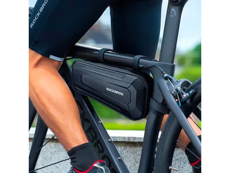 Rockbros B67 waterproof frame bike bag - black