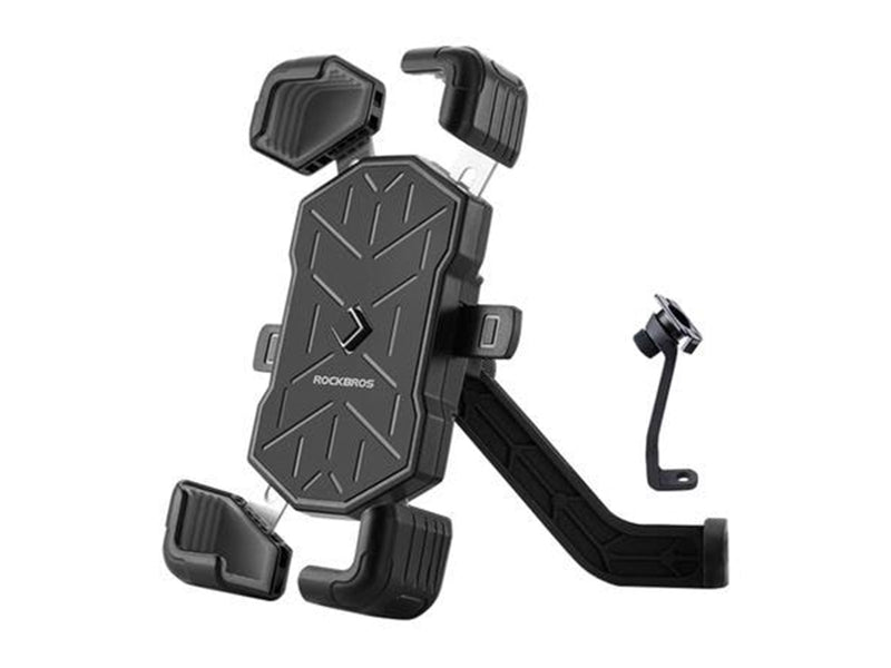 Rockbros Bicycle Phone Holder (Black-Gray)