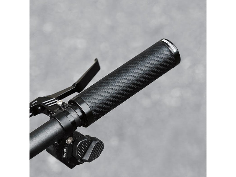 Rockbros Bike Grips Twisted Straight Anti-Slip Grips - Black